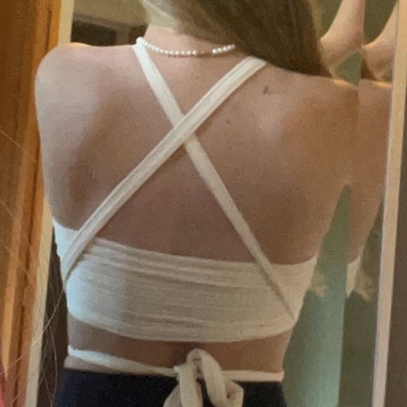 Tie up tube top - Picture 2 of 4